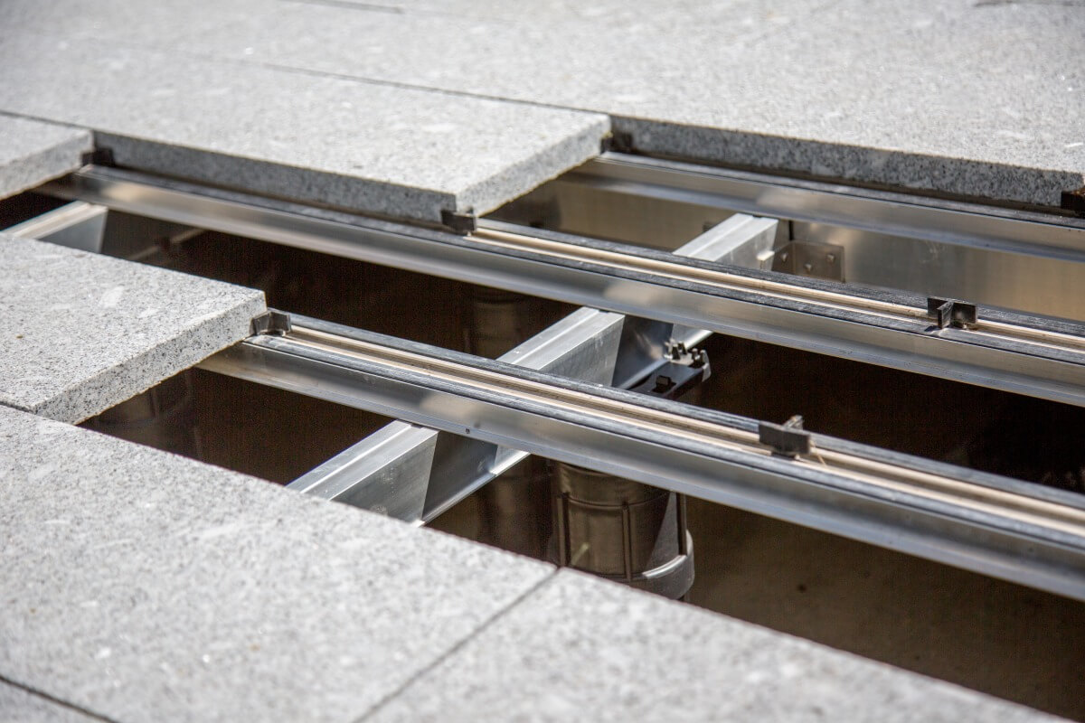 Granite decking Fieldmans Access Floors